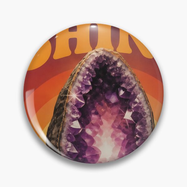 Item preview, Retro Amethyst Geode Find Shine designed and sold by JC Art Creations.