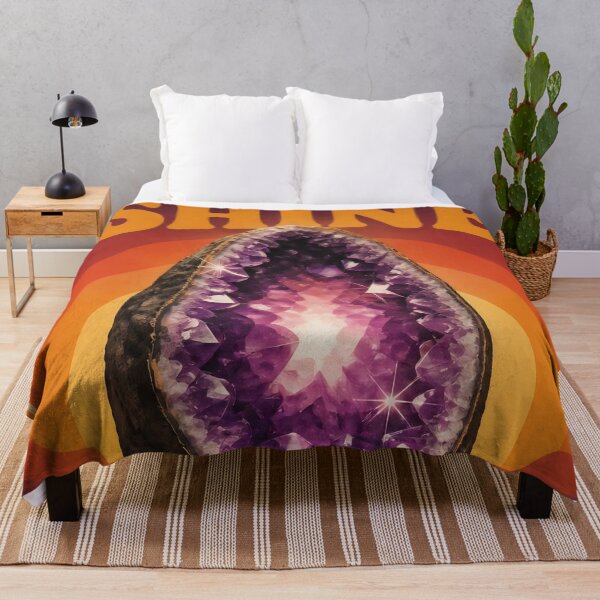 Item preview, Geoda de amatista retro encontrada brillante designed and sold by JC Art Creations.