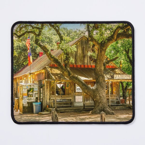 Artikelvorschau, Gemischtwarenladen und Saloon in Luckenbach, Texas entworfen und verkauft von Debra Martz.