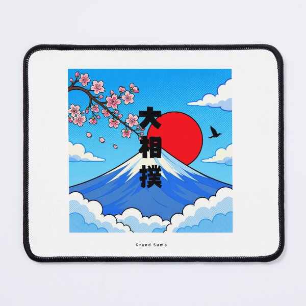 Item preview, Oozumou - Grand Sumo | Pop Art Mount Fuji | Japanese Design designed and sold by JapanMemoir.
