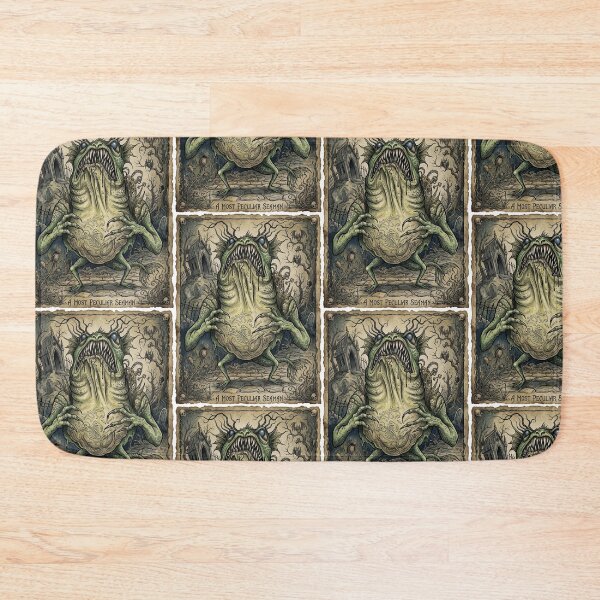 Item preview, Creature from the deep dark swamp dark horror illustration designed and sold by Vintage Designs +.