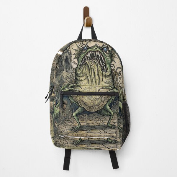 Item preview, Creature from the deep dark swamp dark horror illustration designed and sold by Vintage Designs +.