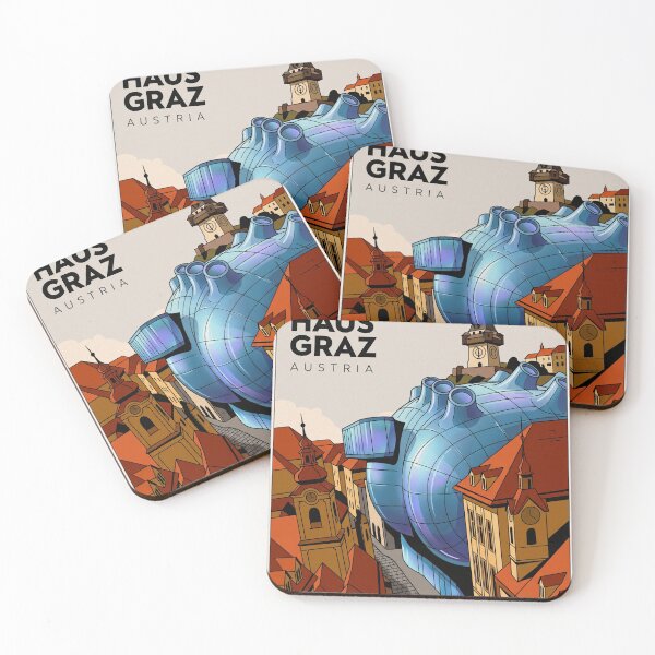 Item preview, Kunsthaus Graz — Austria's Friendly Alien designed and sold by Bad-Decisions-Designs.