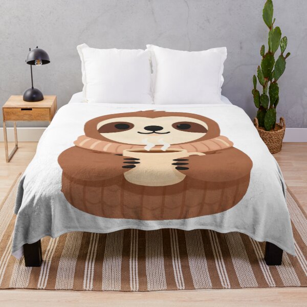 Item preview, Cozy Autumn Sloth Coffee Art designed and sold by Arc2020.