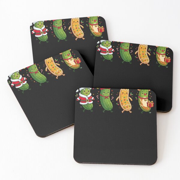 Item preview, Cute Christmas Pickle Characters designed and sold by otaku.edwardj.