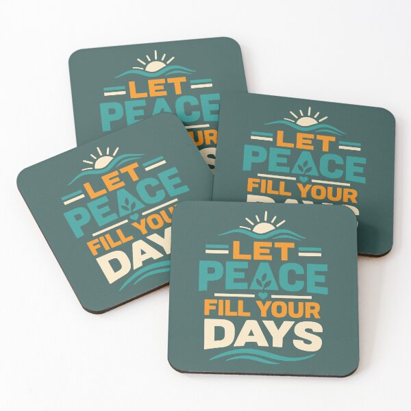 Item preview, Let Peace Fill Your Days designed and sold by rejowan-arts.