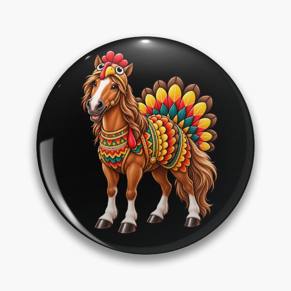 Item preview, Funny Horse Turkey Costume Thanksgiving Zoo designed and sold by rafaeltto.