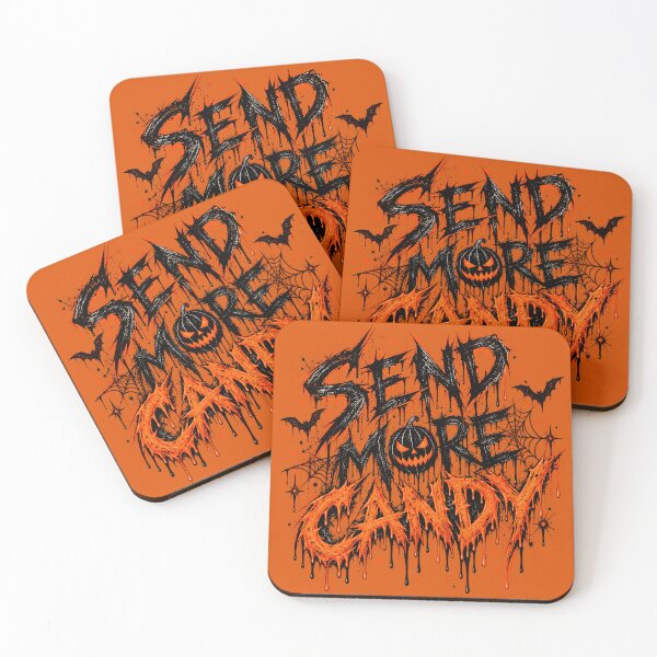 Item preview, Send More Candy Horror Grunge Typography designed and sold by Furflix.