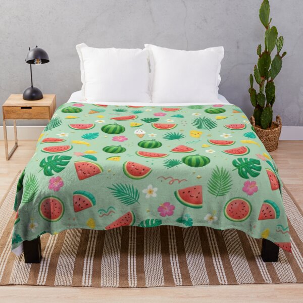 Item preview, Tutti Frutti Summer: Cute Kawaii Watermelon Pattern designed and sold by Differenceee.