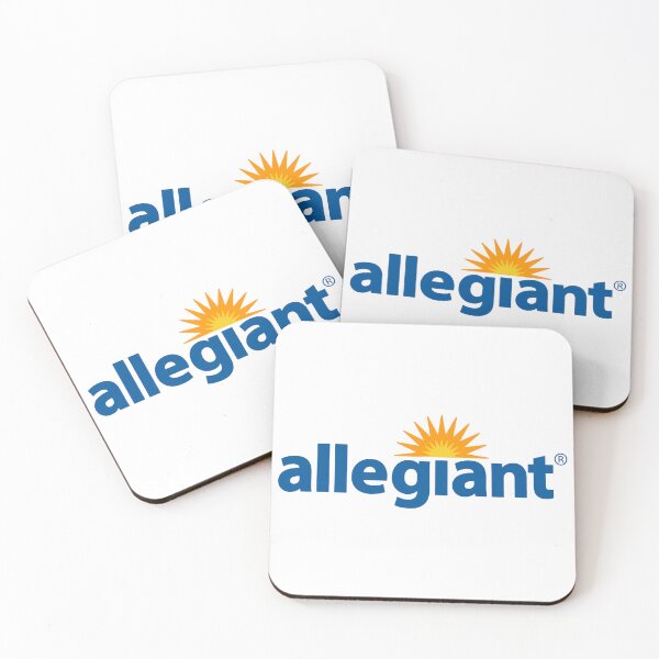 Item preview, Allegiant Air Logo – Low-Cost Airline Brand with Orange Sunburst Design designed and sold by belitasdishoppe.