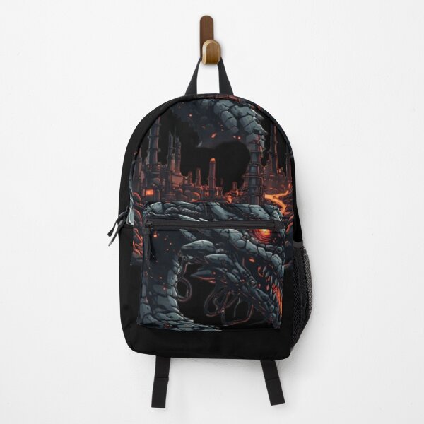 Item preview, Mechanical dragon over the industrial zone designed and sold by KinoDesign.