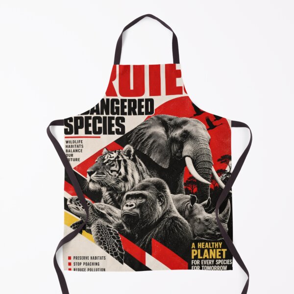 Item preview, Endangered Wildlife Poster designed and sold by ForeverPrintsOK.