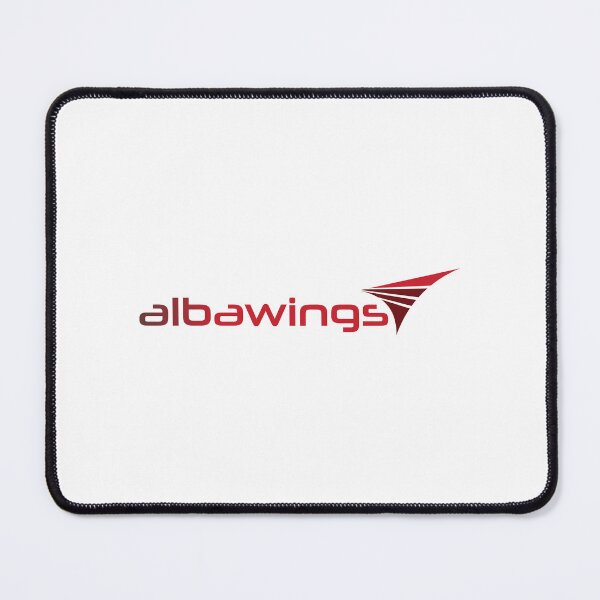 Item preview, Albawings Logo – Albanian Airline Brand in Red with Winged Design designed and sold by belitasdishoppe.