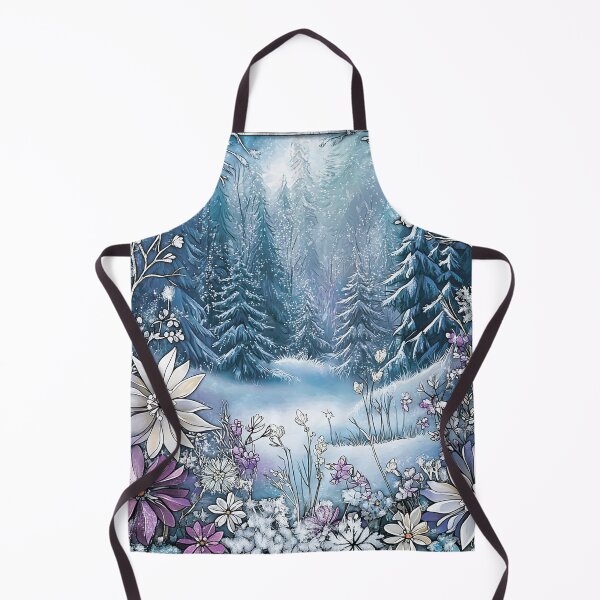 Item preview, Winter landscape. Floral pattern. designed and sold by MagelliShop.