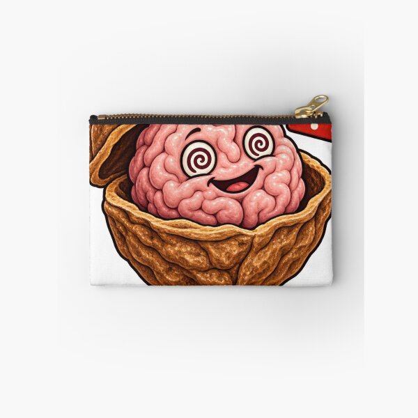 Item preview, May Contain Nuts - Funny Walnut Brain designed and sold by ManxCatAndy.