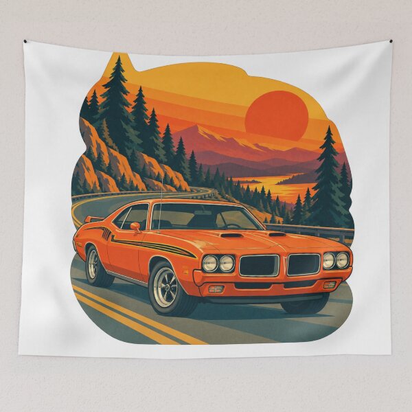Item preview, 1970 Pontiac GTO Judge | American Muscle Car designed and sold by Intrepid Media.