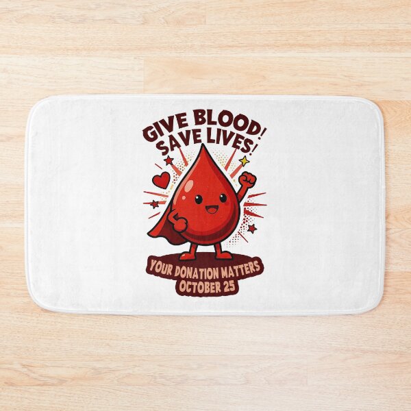 Artikelvorschau, Blut spenden – Leben retten! entworfen und verkauft von MC Art Studio.