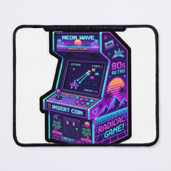 Item preview, Neon wave arcade designed and sold by NTT18.
