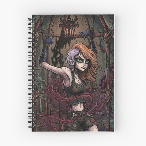 Item preview, Hechicera duquesa encadenada arte fantástico designed and sold by Vintage Designs +.