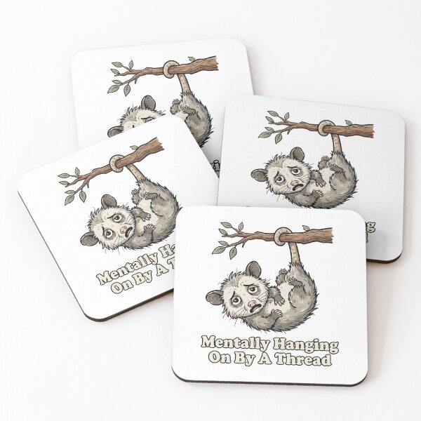 Item preview, Overstimulated Opossum Holiday Burnout designed and sold by jrzvibe.