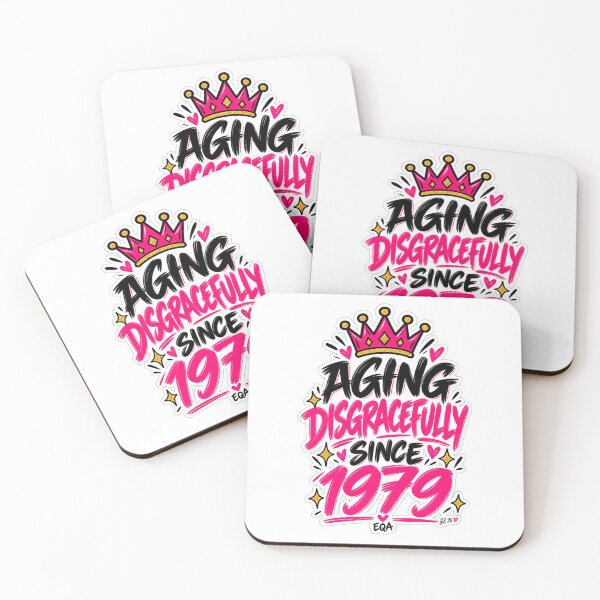 Item preview, Aging Disgracefully Since 1979 designed and sold by Bold Bird Studio.