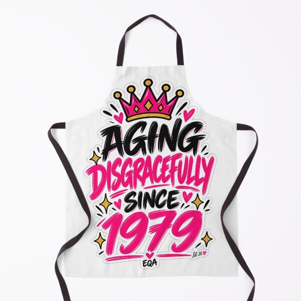 Item preview, Aging Disgracefully Since 1979 designed and sold by Bold Bird Studio.