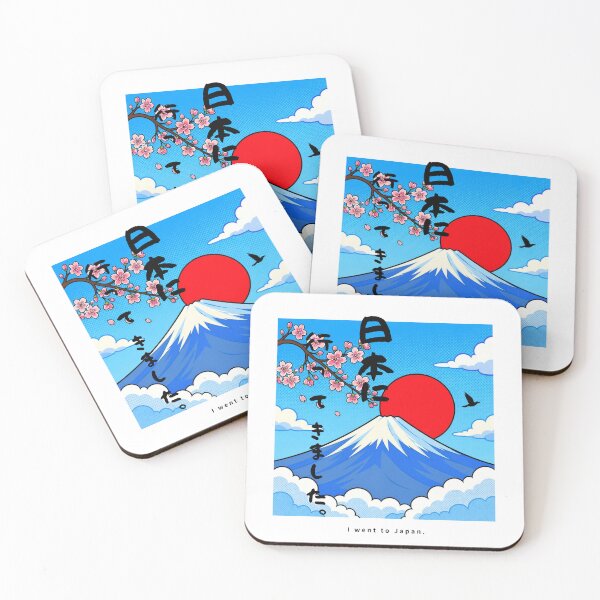 Item preview, I Went to Japan | Pop Art Mount Fuji | Japanese Design designed and sold by JapanMemoir.