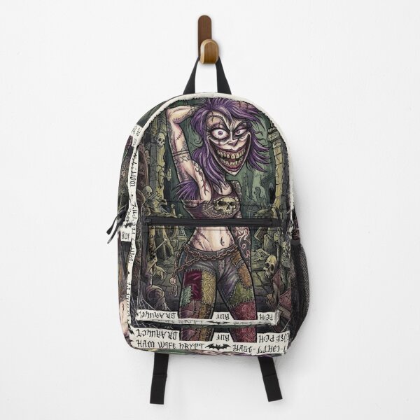 Item preview, Undead Alt Punk Bitch horror art illustration designed and sold by Vintage Designs +.