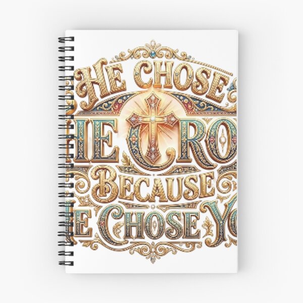 Item preview, He chose the cross because He chose you designed and sold by likbatonboot.