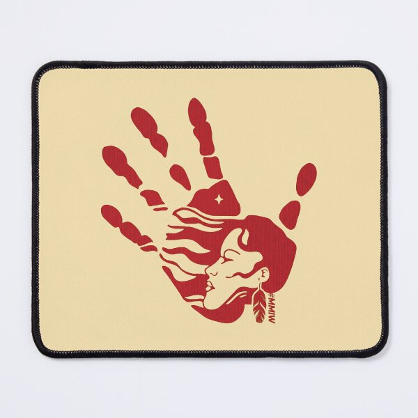Item preview, Crimson Blood Handprint Dark Thriller Mystery Horror Art designed and sold by heulwenalvarez.