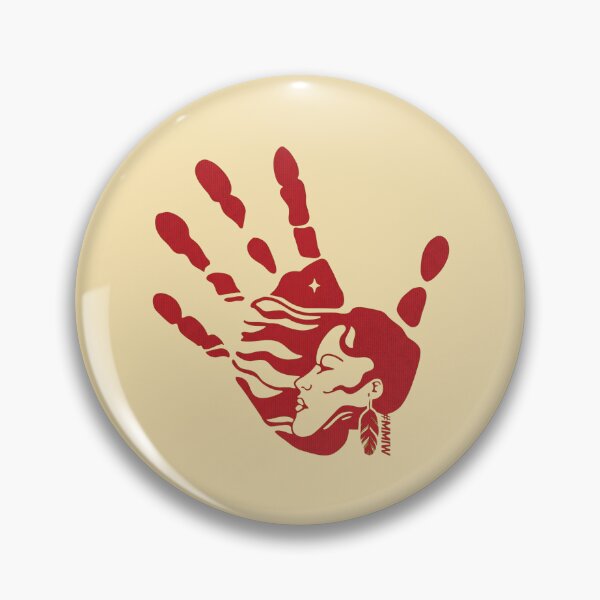 Item preview, Crimson Blood Handprint Dark Thriller Mystery Horror Art designed and sold by heulwenalvarez.