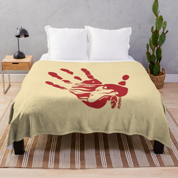 Item preview, Crimson Blood Handprint Dark Thriller Mystery Horror Art designed and sold by heulwenalvarez.