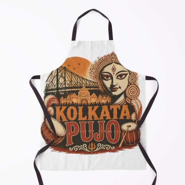 Item preview, Vintage Kolkata Durga Pujo Celebration & Heritage Art designed and sold by PrintWavePro.
