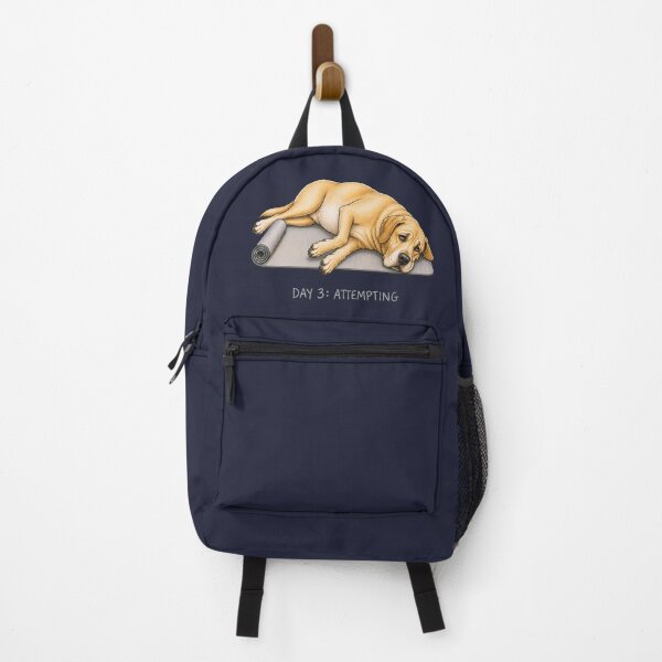 Item preview, Labrador Retriever yoga DAY 3 ATTEMPTING designed and sold by DIGOR shop.