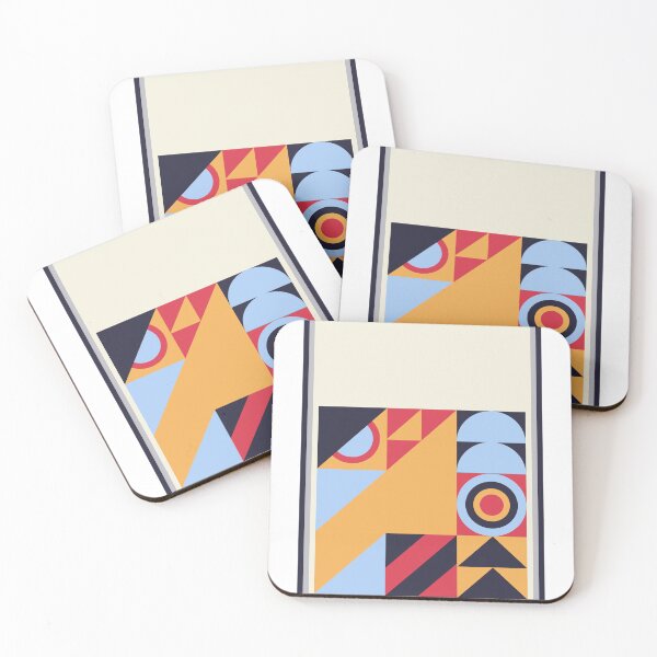 Item preview, abstract bauhaus poster classic design with copy space to edit designed and sold by Print_This_Out.