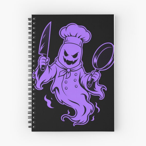 Item preview, Ghost Chef – Spooky Kitchen Spirit Vintage Cartoon Art designed and sold by Jandedan.