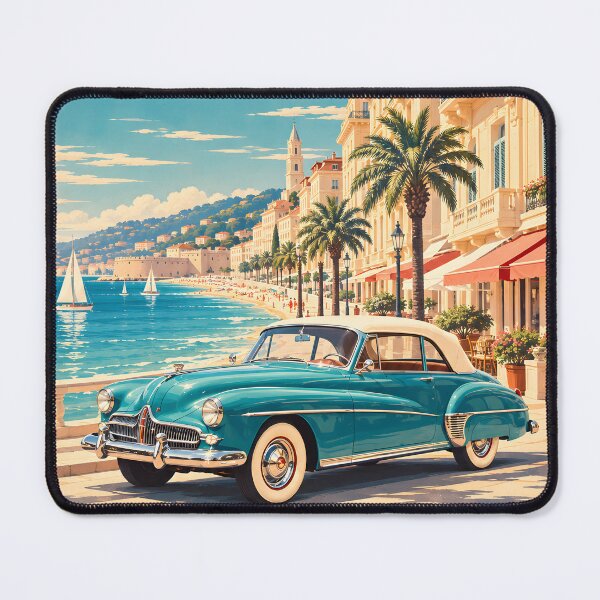 Item preview, Sun-Kissed Splendor: Vintage Cannes Travel Poster Vol.2 designed and sold by Ceemko's Vintage Corner.