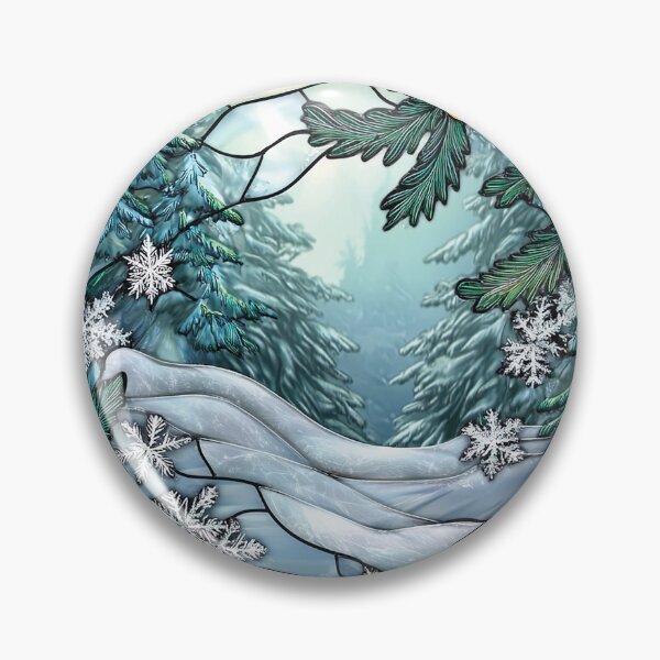Item preview, Winter landscape. Floral pattern. designed and sold by MagelliShop.