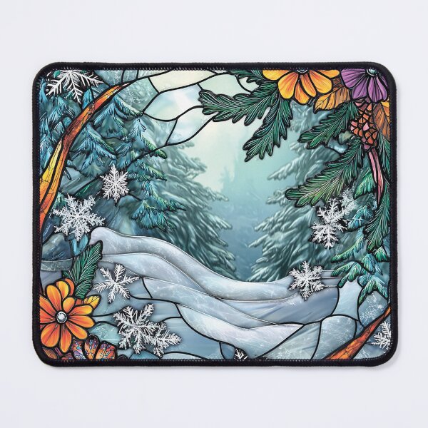 Item preview, Winter landscape. Floral pattern. designed and sold by MagelliShop.