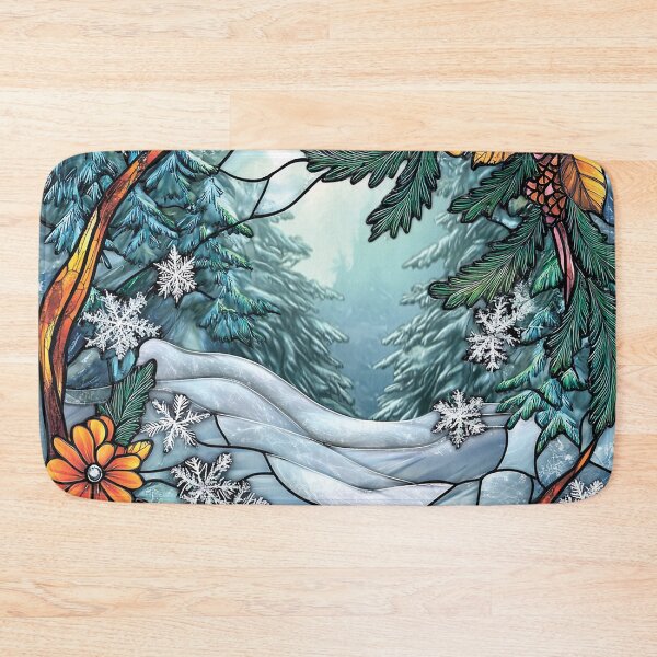 Item preview, Winter landscape. Floral pattern. designed and sold by MagelliShop.