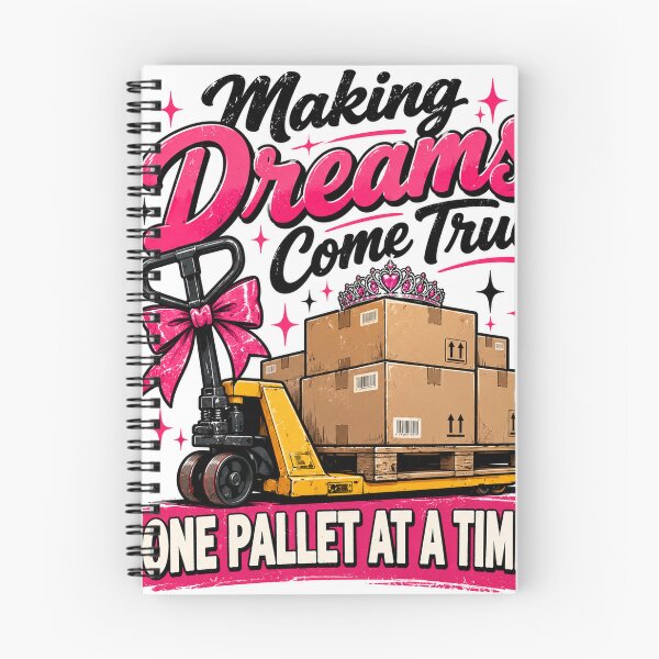 Item preview, Making Dreams Come True One Pallet at a Time – Funny Warehouse Humour designed and sold by KeeganDykes.