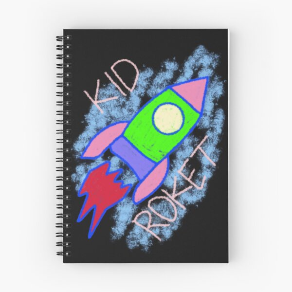 Item preview, Kid Rocket Crayon Spaceship designed and sold by ChiiChiii.