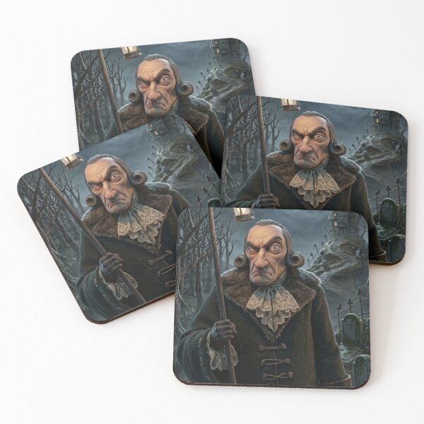 Item preview, Searching for the Headless Horesman Sleepy Hollow themed illustration art 3d version designed and sold by Vintage Designs +.