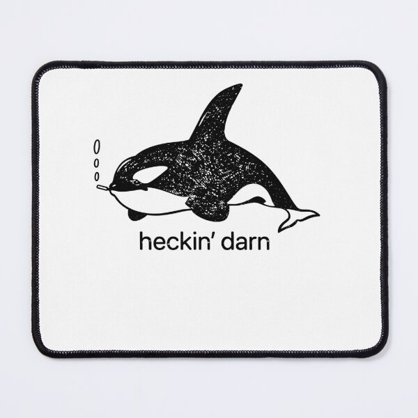 Item preview, Heckin’ Darn Smoking Orca Whale designed and sold by Exerohuhic.
