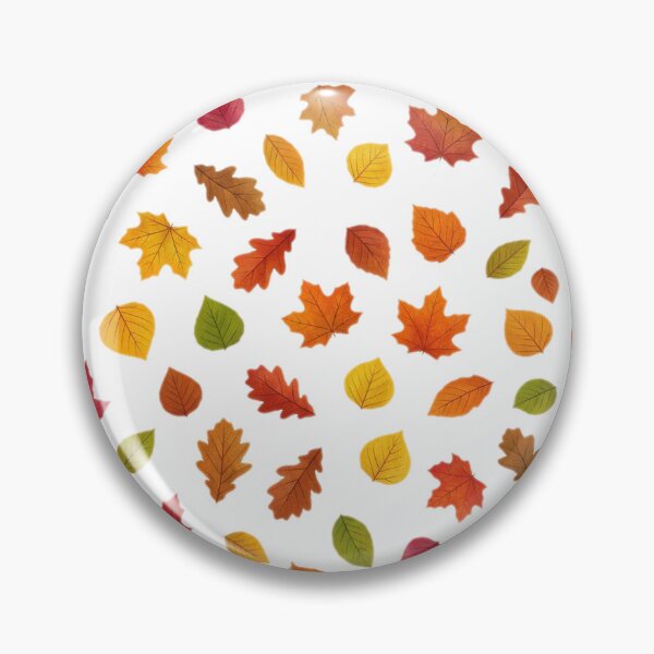Item preview, Autumn Leaves Pattern - Colorful Fall Foliage Seamless Design designed and sold by Wild-way Art.