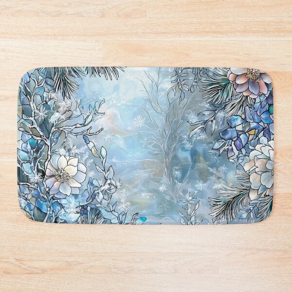 Item preview, Winter landscape. Floral pattern. designed and sold by MagelliShop.