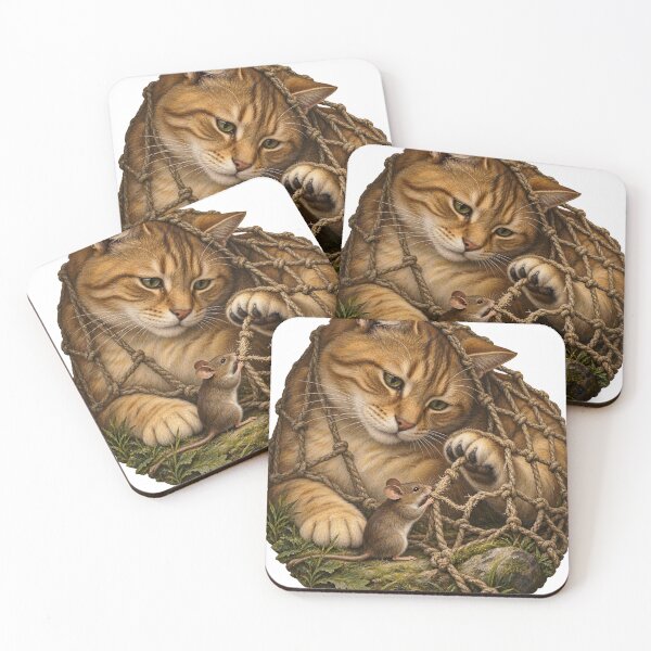 Item preview, The Lion and the Mouse Rescue designed and sold by Ocelot-T.