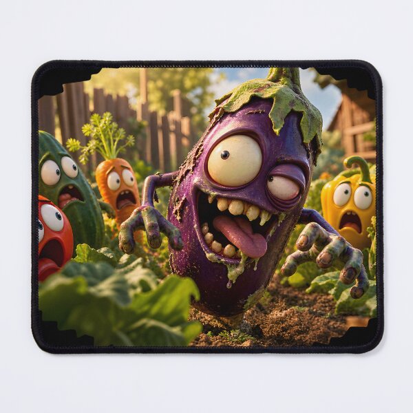 Item preview, Eggplant Zombie designed and sold by studioabstract.