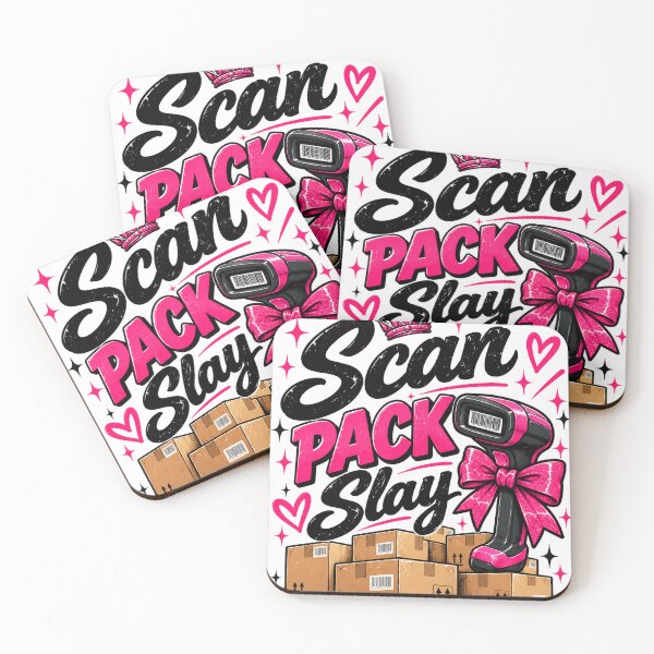 Item preview, Scan Pack Slay – Funny Glamorous Warehouse Worker Design designed and sold by KeeganDykes.