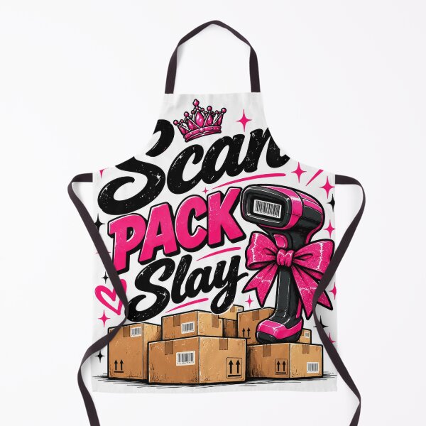 Item preview, Scan Pack Slay – Funny Glamorous Warehouse Worker Design designed and sold by KeeganDykes.